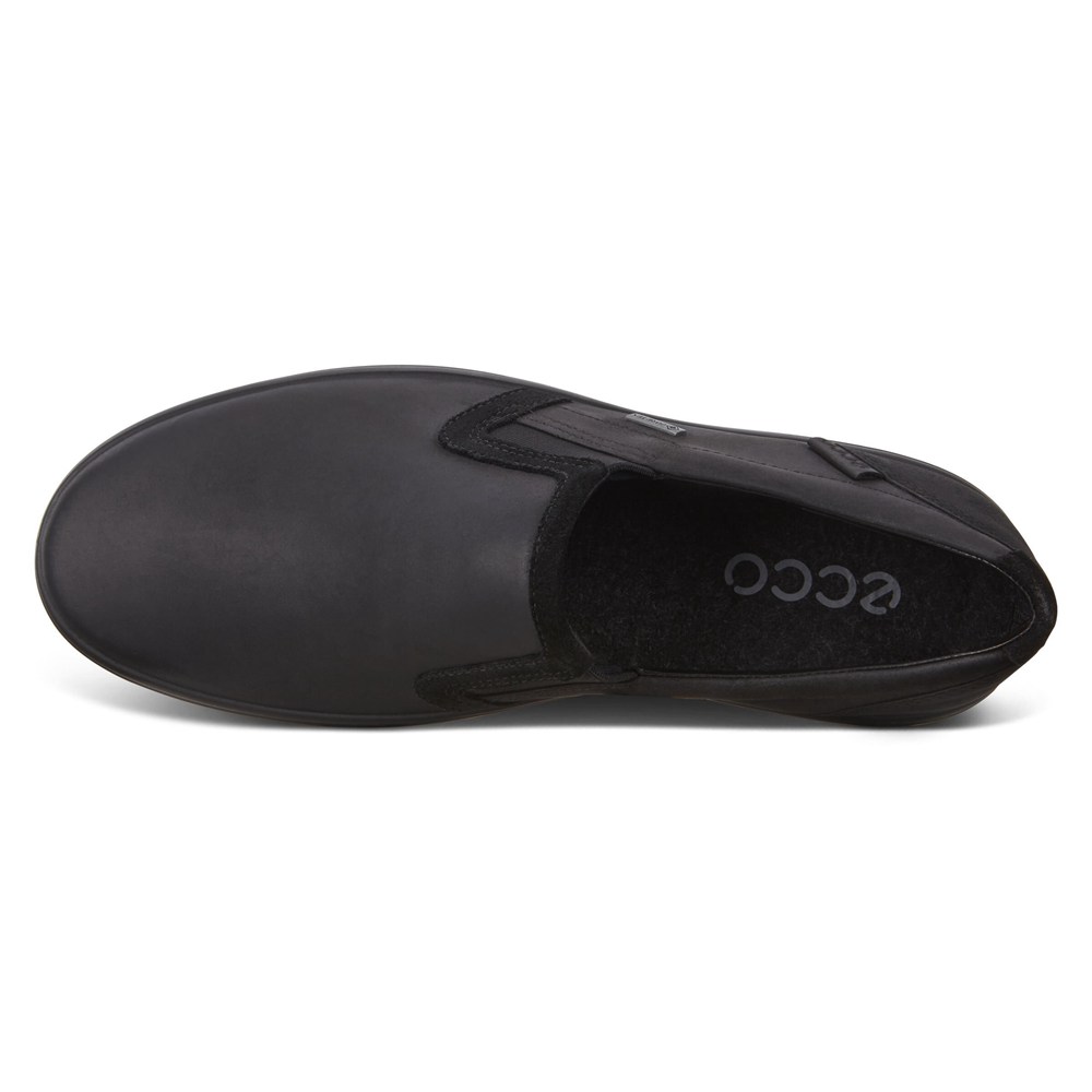 Mens Sneakers - ECCO Soft 7 Tred - Black - 9702PKSZU